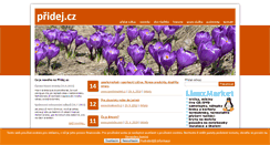 Desktop Screenshot of pridej.cz
